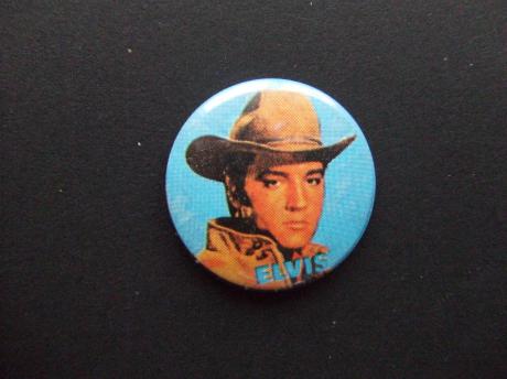 Elvis Presley rockzanger als cowboy